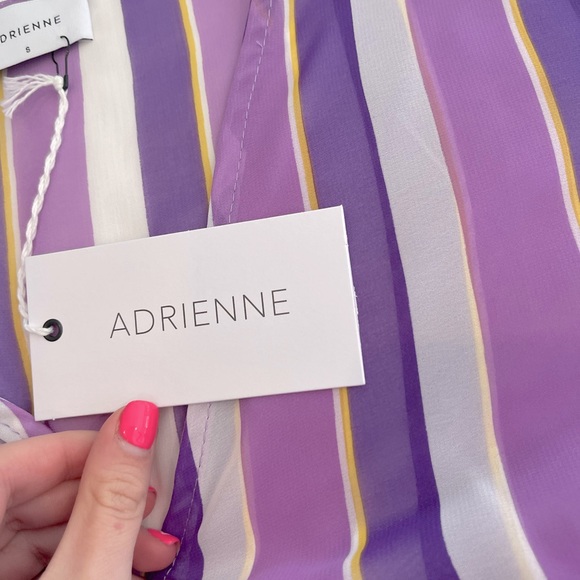 Purple adrienne top size small - Picture 2 of 3